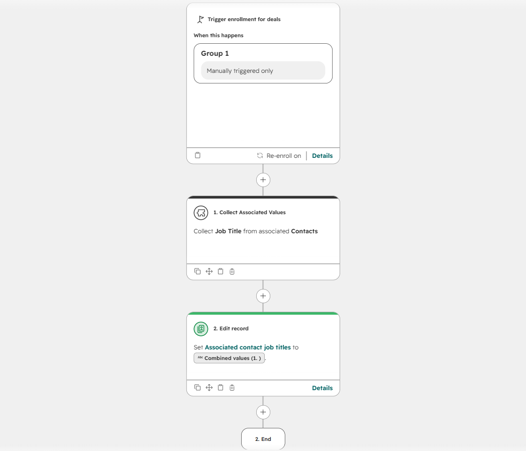 Add the Workflow Action